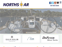 Tablet Screenshot of northstaryachtsales.com